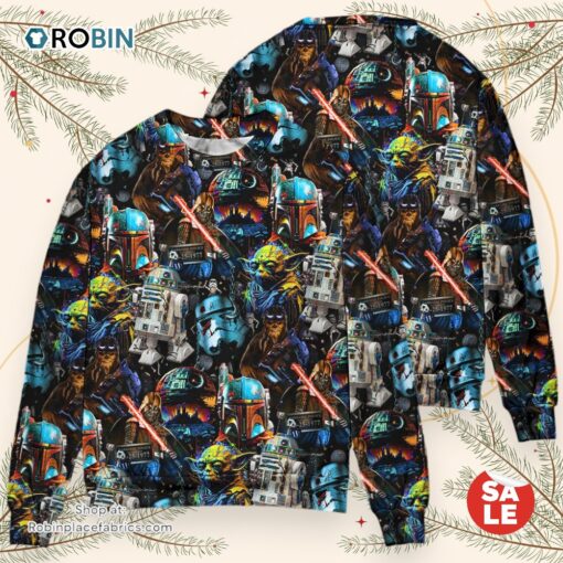 Star Wars The Best Holiday Halloween Sweater, Star Wars Ugly Sweatshirt