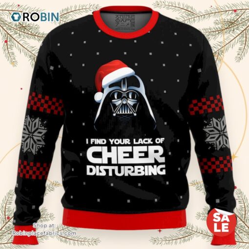 Star Wars Vader Lack of Cheer Ugly Christmas Sweater