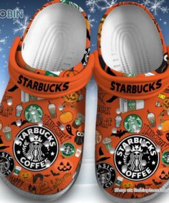 Starbucks Halloween Holiday Unisex Classic Crocs