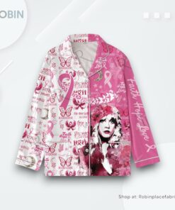Stevie Nicks Breast Cancer Pajamas Set Stevie Nicks Breast Cancer Pajamas Set