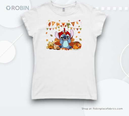 Stitch Disney Happy Thanksgiving Shirt