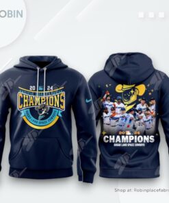 Sugar Land Space Cowboys 2024 Pacific Coast League Champions AOP Clothing (Hoodie, Sweatshirt, T Shirt)