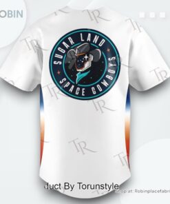 Sugar Land Space Cowboys Pacific Coast League Champions Baseball Jersey Shirt Style