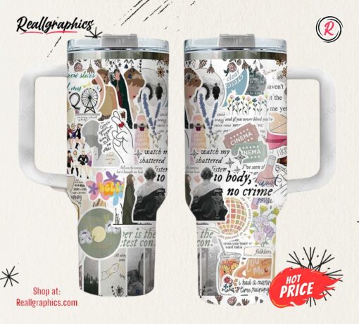 Swiftie Collection 40oz Tumbler Taylor Swift Stanley Tumblers With Handle