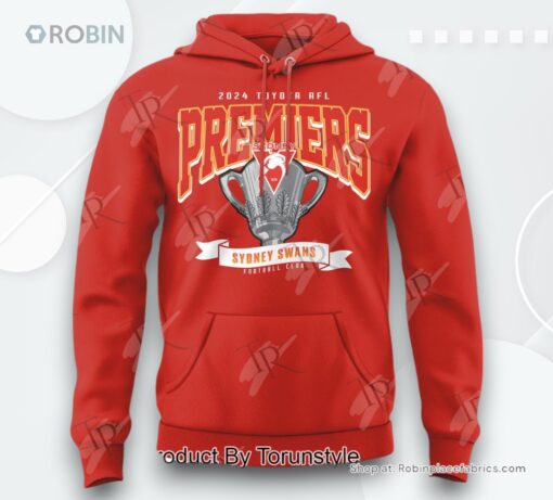 Sydney Swans 2024 Toyota AFL Premiers AOP Clothing (Hoodie, Sweatshirt, T Shirt)