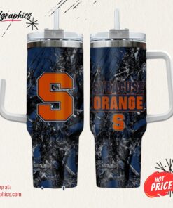 Syracuse Orange Realtree Hunting 40oz Tumbler Syracuse Orange Realtree Hunting 40oz Tumbler