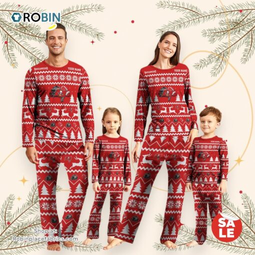 Tampa Bay Buccaneers Christmas NFL Custom Family Pajamas