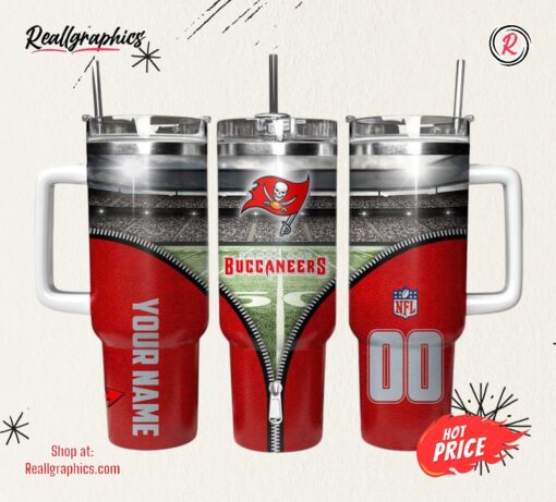 Tampa Bay Buccaneers NFL 40oz Stanley Tumbler
