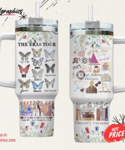 Taylor Album Cover Tumbler 40oz Tumbler Swift Collection