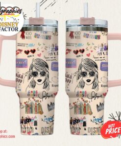 Taylor Swift 40oz Stanley Tumbler, 1989 Swift Album