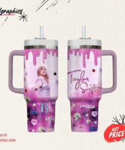 Taylor Swift Lover 40 oz Stanley Tumbler