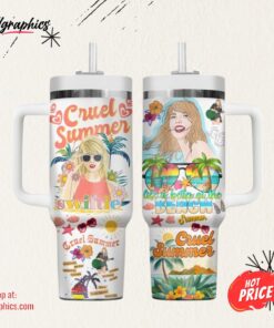 Taylor Swift Music Custom Stanley Cup 40 OZ Tumbler With Handle