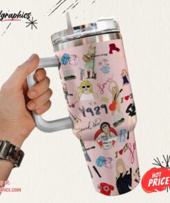 Taylor Swift Stanley Cup Taylor Swift 40Oz Stainless Steel Tumblers Swifties 40 Oz Travel Mugs
