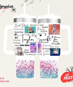 Taylor Swift Tour 2024 40 OZ Stanley Tumbler