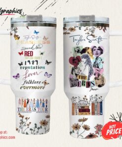 Taylors Album Stanley 40oz Tumbler Taylor Swift Eras Tour Quencher