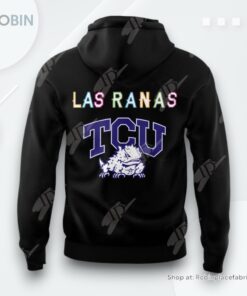 TCU Football Las Ranas AOP Clothing (Hoodie, Sweatshirt, T Shirt), Longpants, Cap