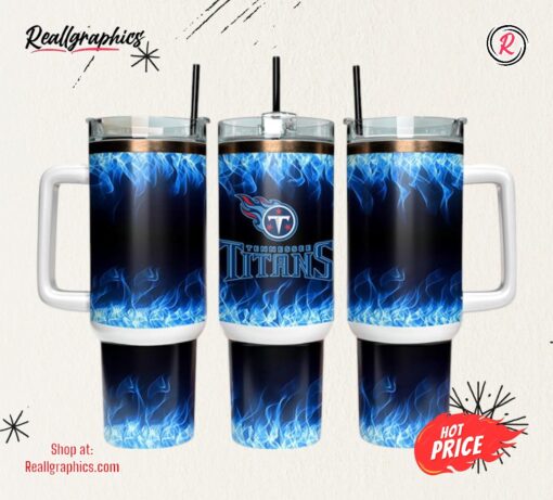Tennessee Titans 40oz Tumbler NFL Tumbler Wrap