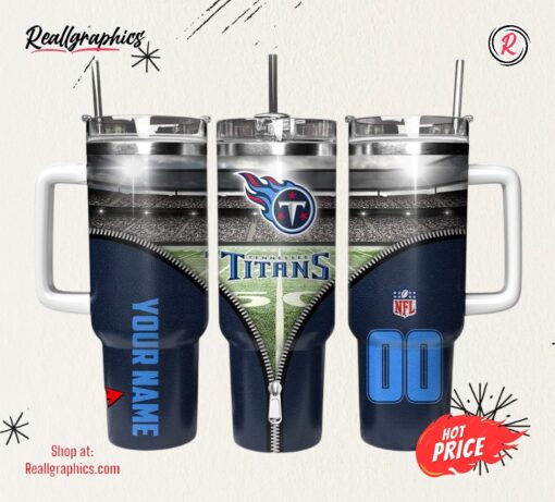 Tennessee Titans NFL 40oz Stanley Tumbler