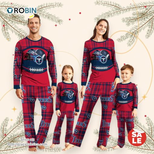 Tennessee Titans NFL Custom Your Name Football Team Pajamas
