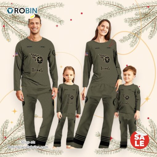 Tennessee Titans Pajamas Sport Pajamas Personalized Your Name NFL Pajamas