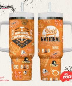 Tennessee Volunteers Baseball 40oz Stanley Tumbler