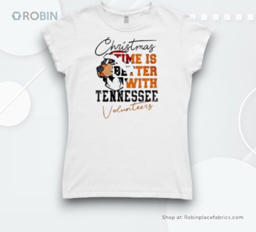 Tennessee Volunteers Christmas Time Is Better With Vols Shirt
