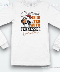 Tennessee Volunteers Christmas Time Is Better With Vols Shirt Tennessee Volunteers Christmas Time Is Better With Vols Shirt