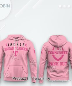 Tennessee Volunteers Tackle Breast Cancer 2024 AOP Clothing (Hoodie, Sweatshirt, T Shirt)