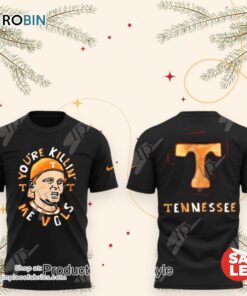 Tennessee Volunteers You’re Killing Me Vols Black T Shirt