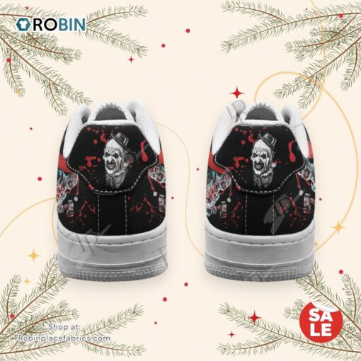 Terrifier Art The Clown It’s Always The Quiet Ones Air Force 1 Sneakers