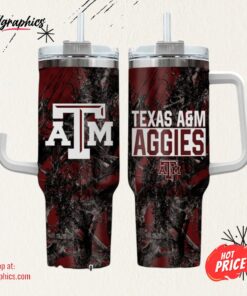 Texas A&M Aggies Realtree Hunting 40oz Tumbler