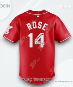Thanks for the memories, Pete Rose Baseball Jersey Shirt Style   Red Thanks for the memories, Pete Rose Baseball Jersey Shirt Style   Red