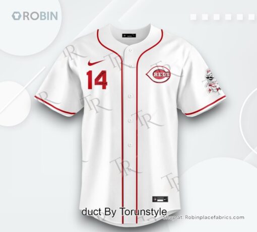 Thanks for the memories, Pete Rose Baseball Jersey Shirt Style   White