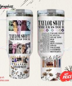 The Eras Tour Stanley Tumbler Taylor Swift 40oz Quencher with Handle