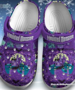 The Haunted Mansion Catle Hallween Night Unisex Classic Crocs The Haunted Mansion Catle Hallween Night Unisex Classic Crocs