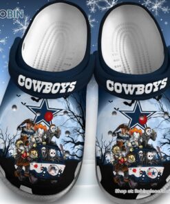 The Horror Characters Bus Halloween Cowboys Unisex Classic Crocs