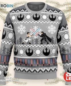The Rise Of The Holidays Star Wars Ugly Christmas Sweater, Star Wars Ugly Sweatshirt