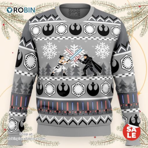 The Rise Of The Holidays Star Wars Ugly Christmas Sweater, Star Wars Ugly Sweatshirt
