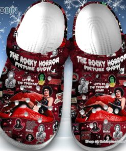 The Rocky Horror Picture Show Red Unisex Classic Crocs