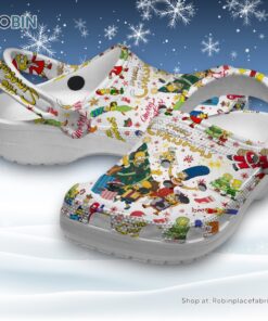 The Simpsons Merry Christmas Classic Crocs