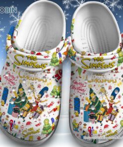 The Simpsons Merry Christmas Classic Crocs