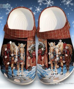 The Trip Of Horse Christmas Unisex Classic Crocs
