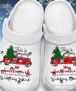 This Is My Hallmark Christmas Movies Watching Shirt 3D Printed Crocs Shoes