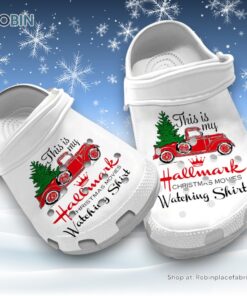 This Is My Hallmark Christmas Movies Watching Shirt 3D Printed Crocs Shoes