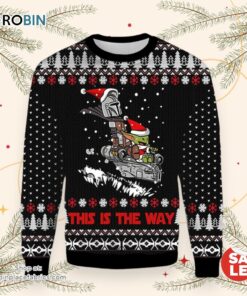 This Is The Way Baby Yoda Christmas Star Wars Ugly Christmas Sweater
