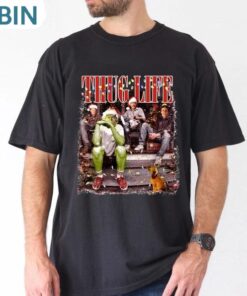 Thug Life Christmas Movie TShirt, Christmas Friends Shirt