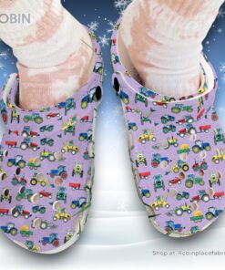 Tractor Limited Edition 3D Printed Crocs Clogs Shoes