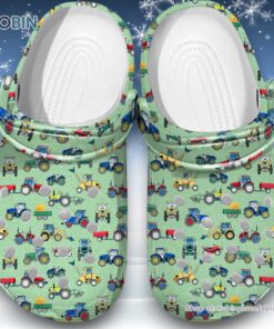 Tractor Limited Edition 3D Printed Crocs Clogs Shoes for Women and Men