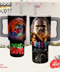 Travis Scott Jack Cactus 40oz Tumbler With Handle
