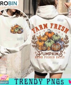 Trendy Farm Fresh Fall Pumpkins Shirt Unisex Shirt